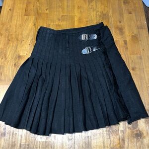 Scottish Design Tartan  kilt black size 34